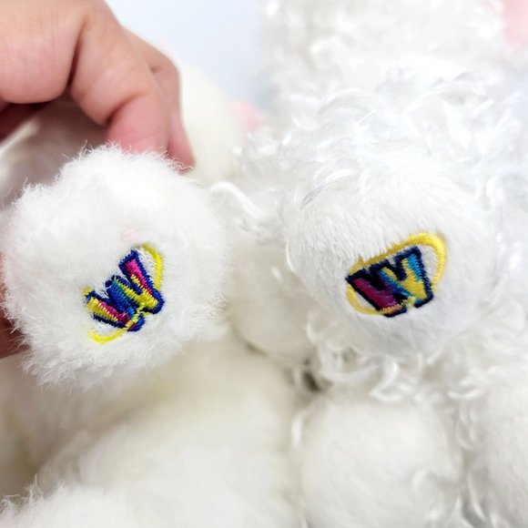 Webkinz Lil' Kinz White Persian Cat White Terrier Dog Puppy Small Plush No Code - Picture 6 of 11